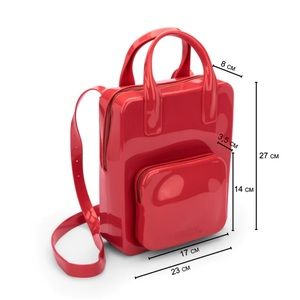Mini Melissa red backpack